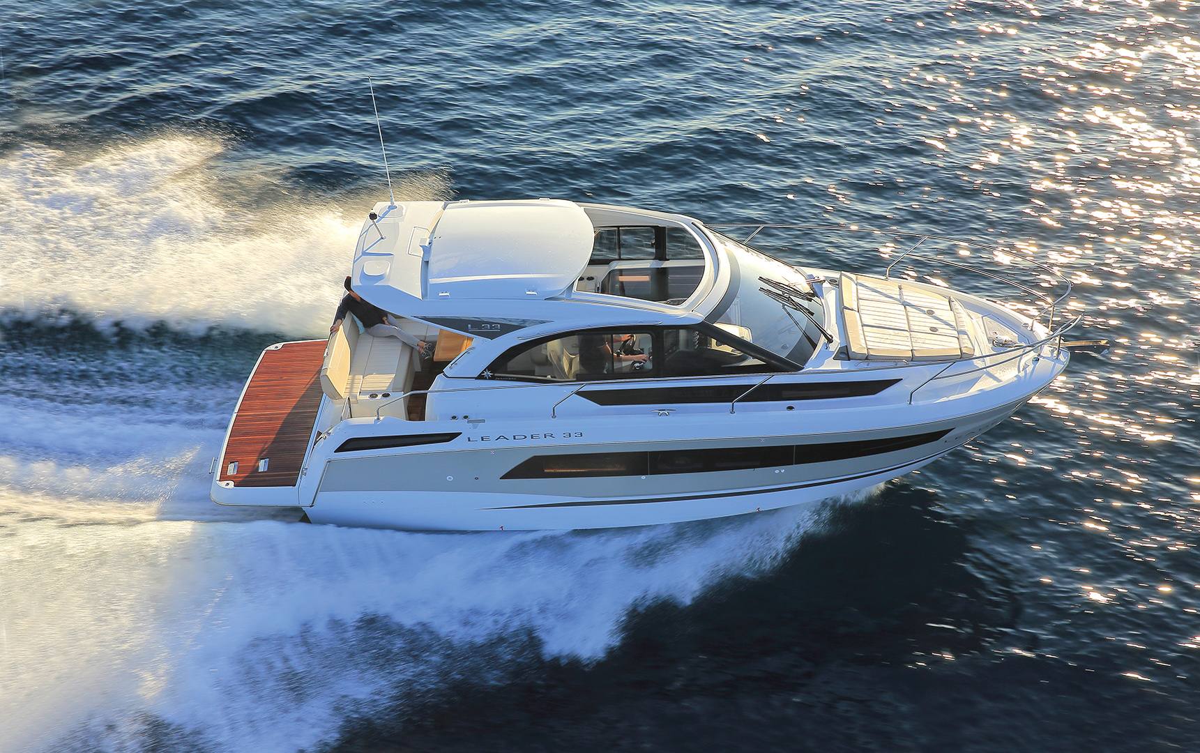 Jeanneau Leader 33 yacht a Balatonon – 1. fotó