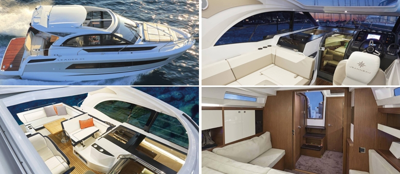 Jeanneau Leader 33 a Balatonon – főoldali kép